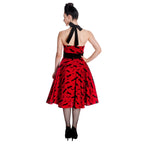 Image produit Robe Rockabilly Bat rouge-noir