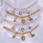 Image produit Harry Potter - Bracelet Charm Lumos Slytherin