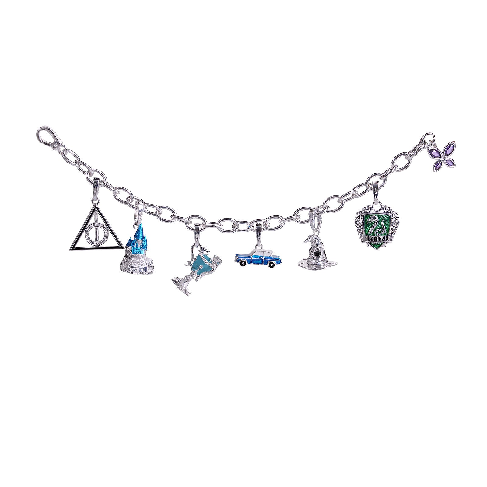 Image produit Harry Potter - Bracelet Charm Lumos Slytherin