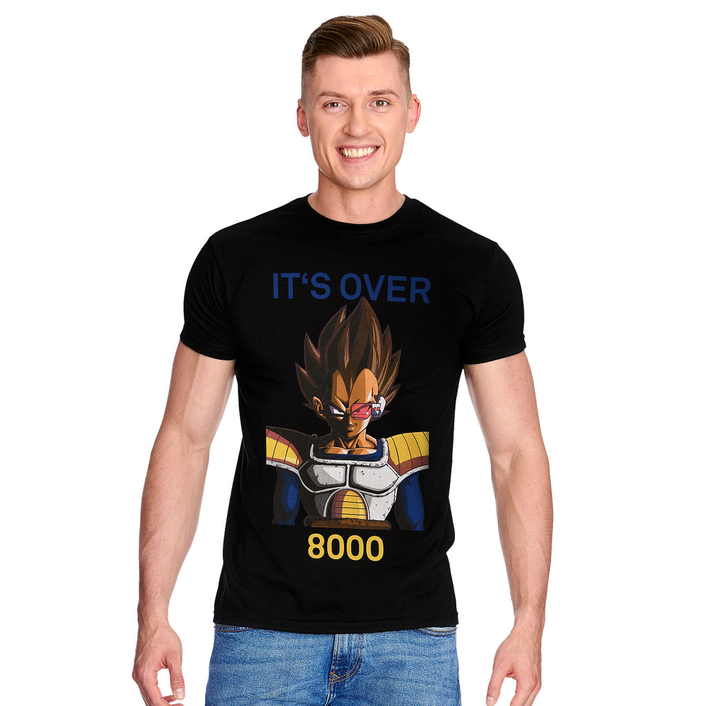 Image produit Dragon Ball - Vegeta Its Over T-Shirt noir