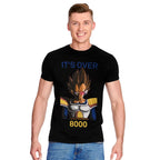 Image produit Dragon Ball - Vegeta Its Over T-Shirt noir