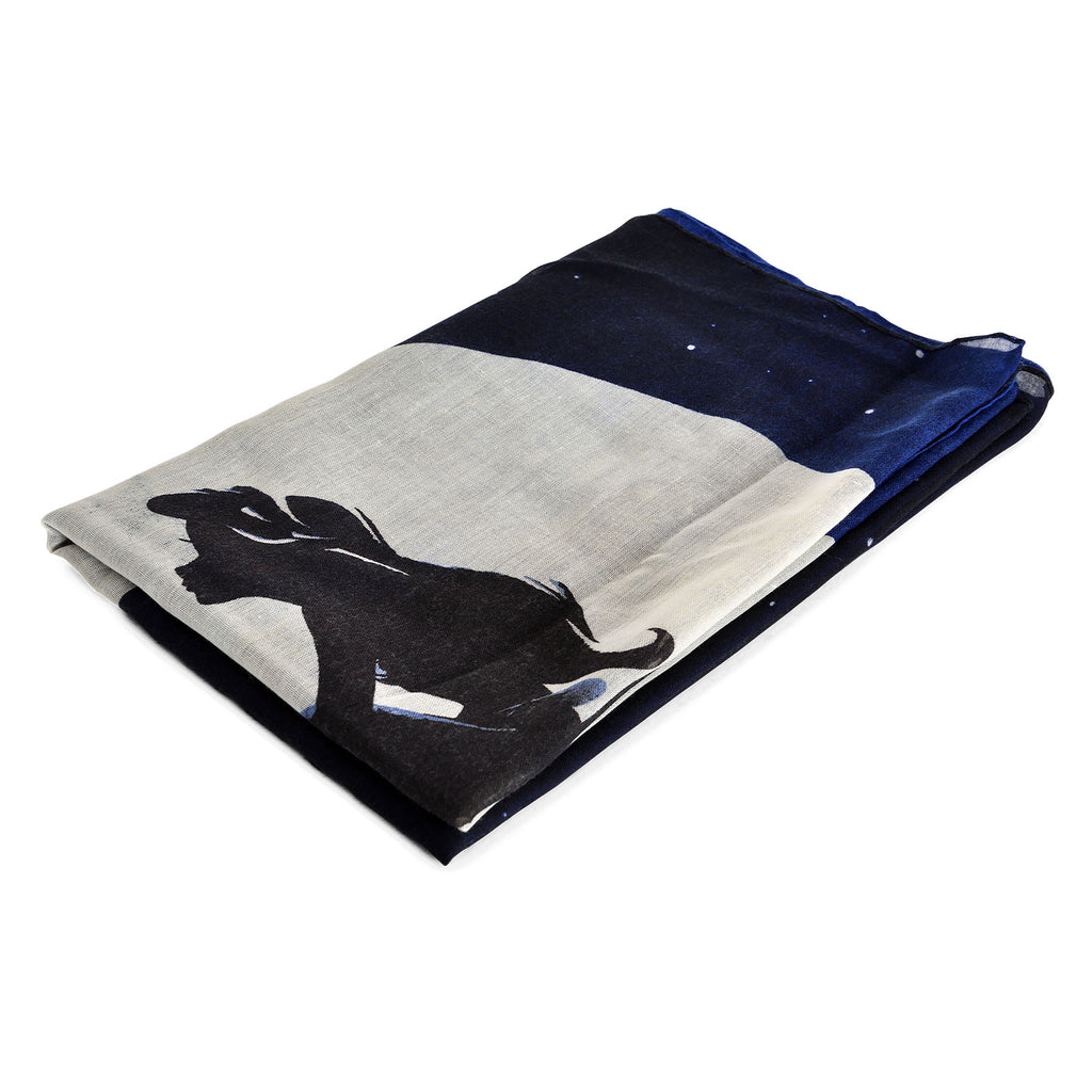 Image produit Ariel - Echarpe de clair de lune noire