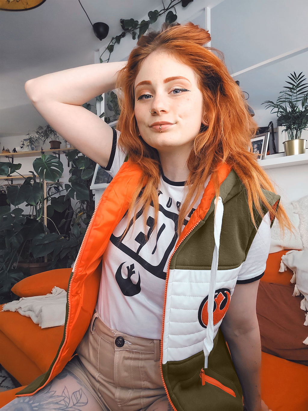 Image produit Star Wars - Gilet Rebel avec capuche