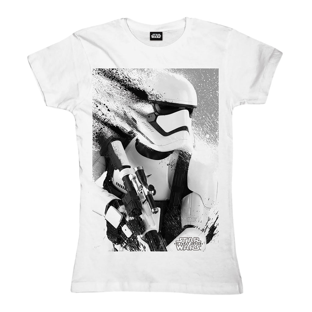 Immagine del prodotto Star Wars - T-shirt da ragazza Stormtrooper Splatter bianca