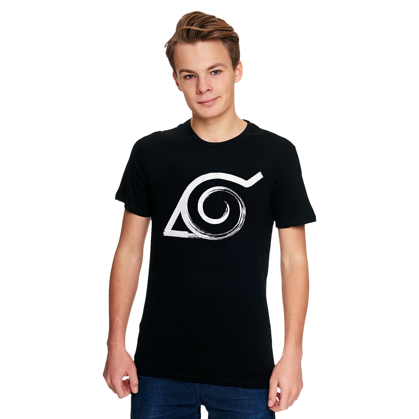 Immagine del prodotto Naruto - T-shirt Konoha nera