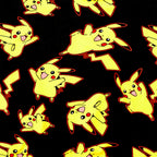 Image produit Pokemon - Pull Pikachu impression intégrale noir