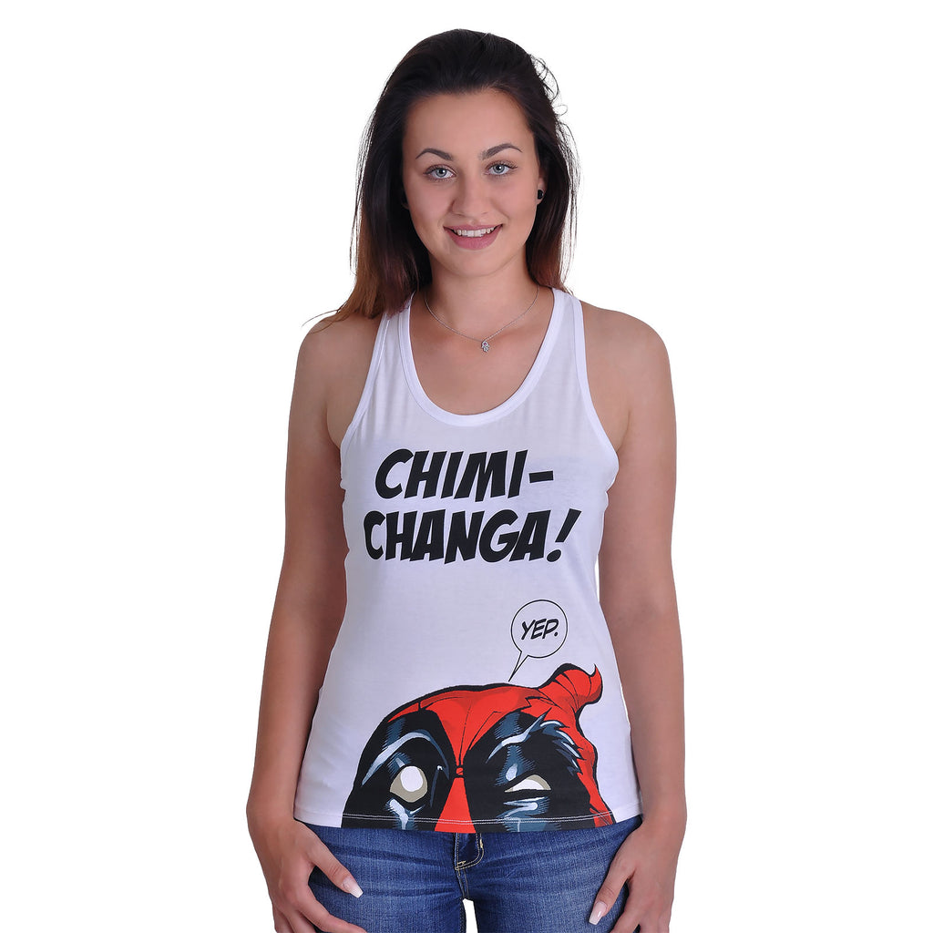 Produktbild Deadpool - Chimichanga Tank Top weiß