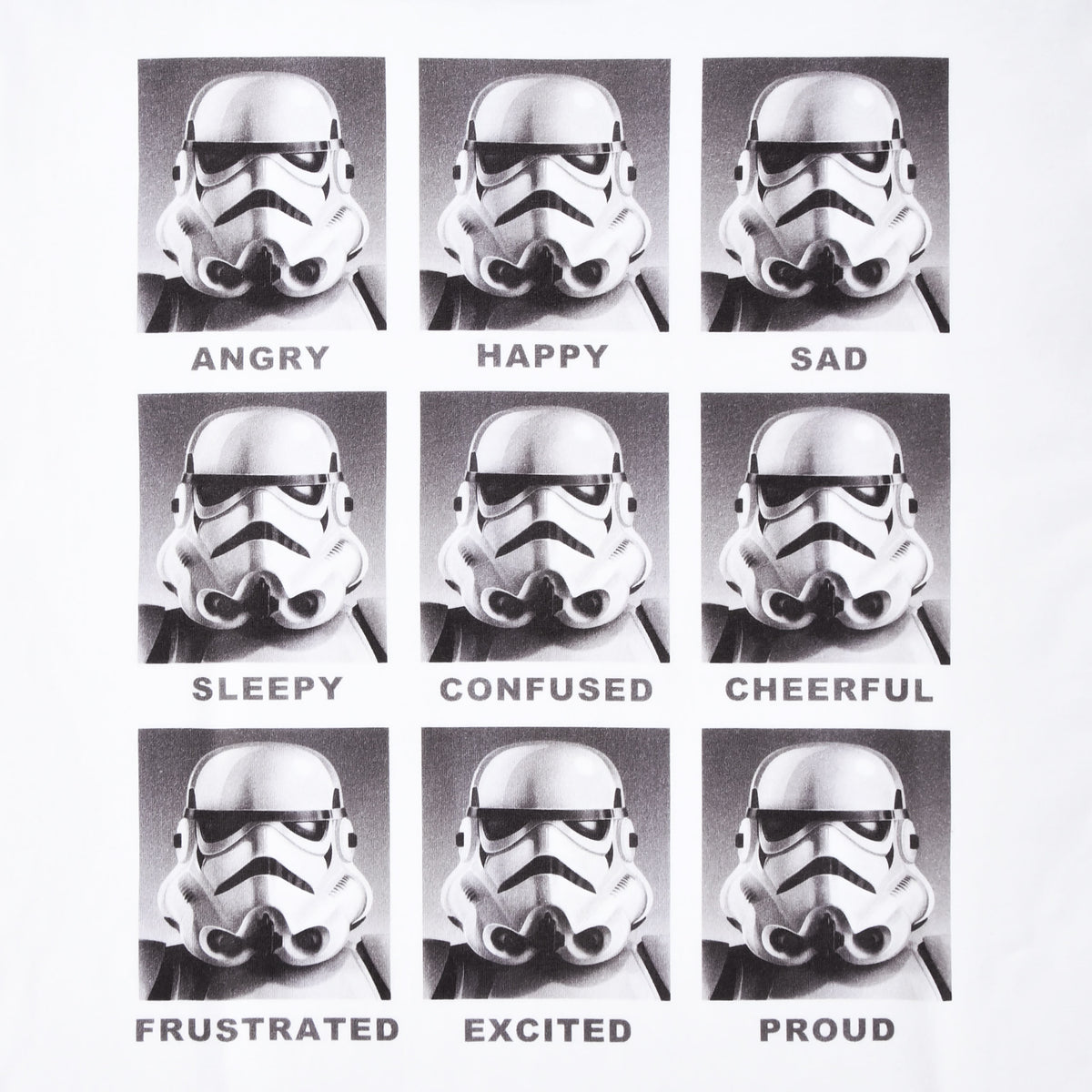 Image produit Star Wars - T-shirt Multiface Stormtrooper blanc