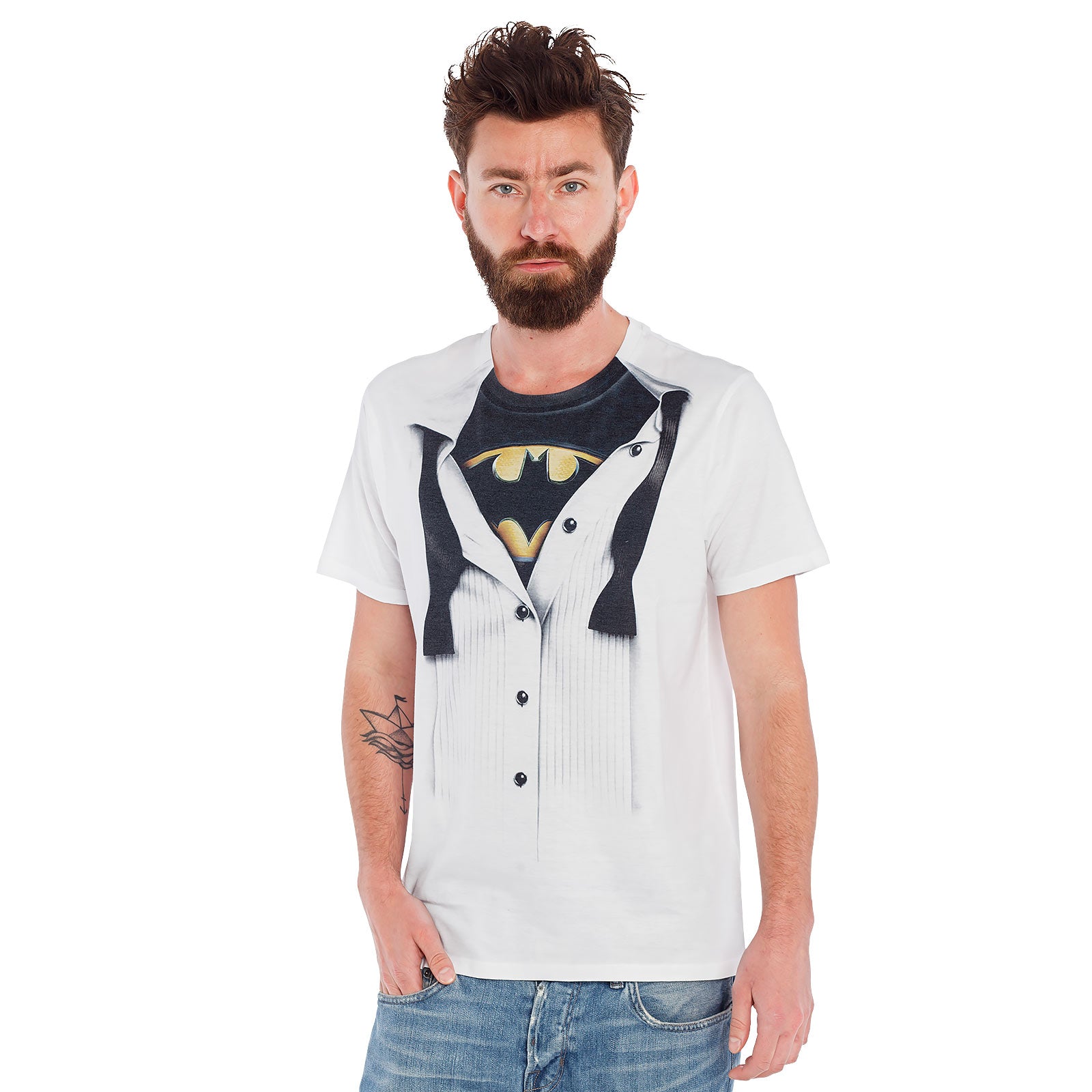 Immagine del prodotto Batman - T-Shirt Suit bianca
