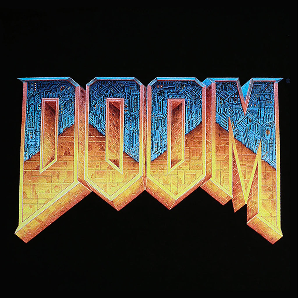 Image produit Doom - T-shirt logo noir