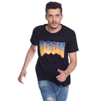 Image produit Doom - T-shirt logo noir