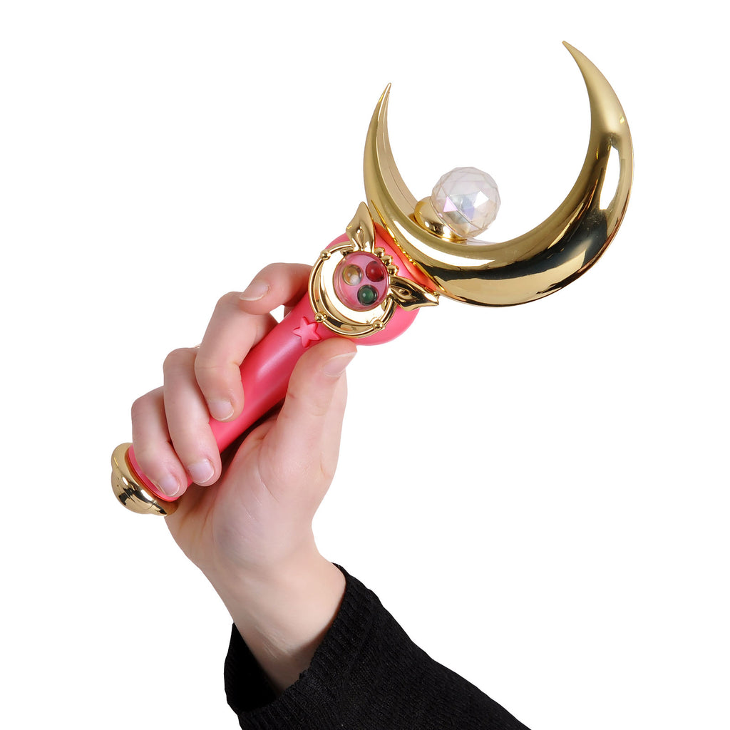 Image produit Sailor Moon - Réplique du Sceptre Lunaire avec Lumière et Son
