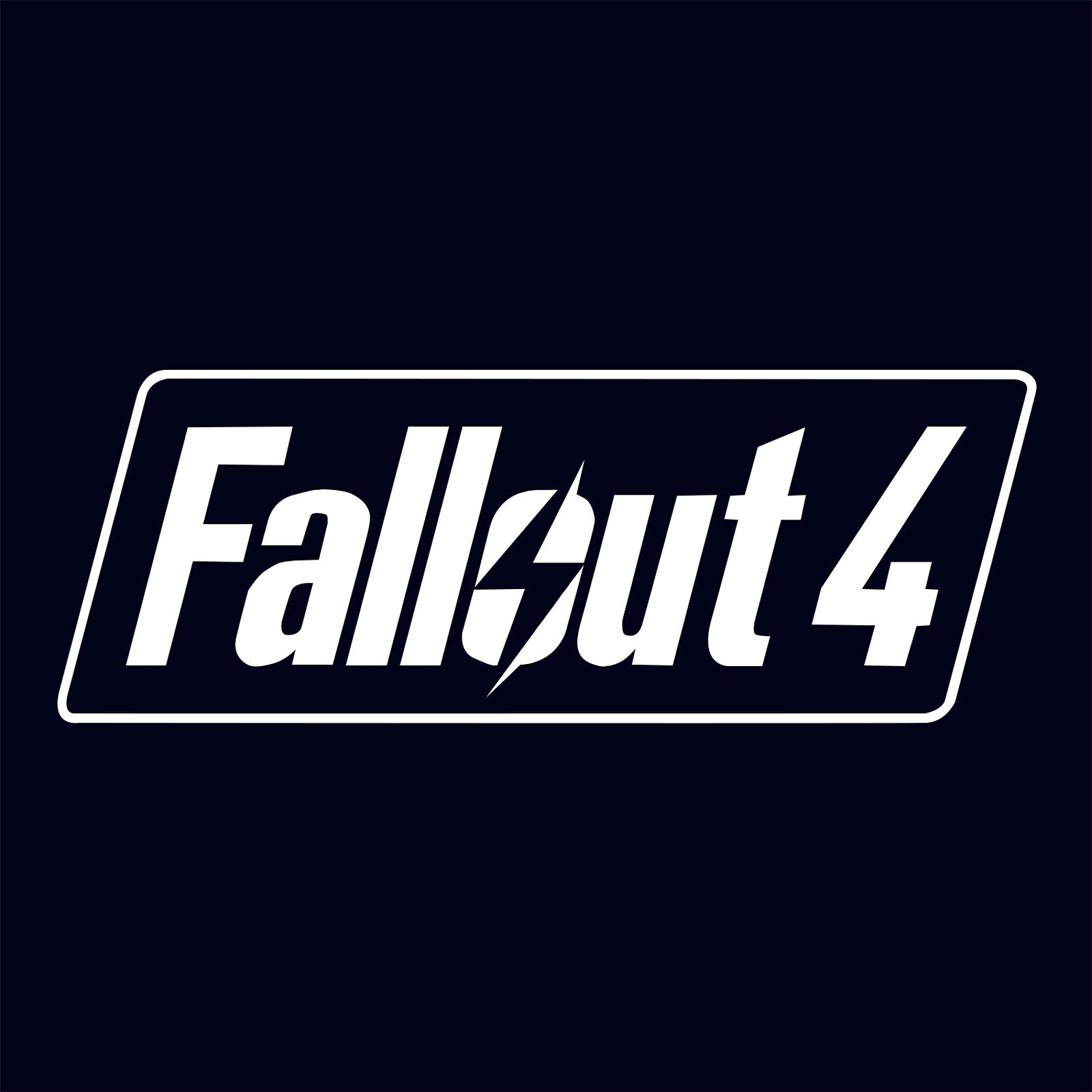 Produktbild Fallout 4 - Game Logo T-Shirt schwarz