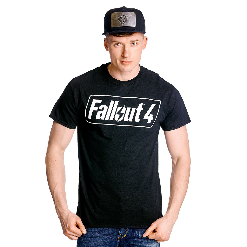 Produktbild Fallout 4 - Game Logo T-Shirt schwarz