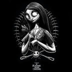 Image produit Nightmare Before Christmas - Sally T-shirt pour filles noir