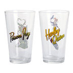 Image produit DC Comics - Ensemble de verres Harley Quinn et Poison Ivy