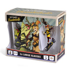 Image produit DC Comics - Ensemble de verres Harley Quinn et Poison Ivy