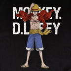 Produktbild One Piece - Cool Ruffy T-Shirt schwarz