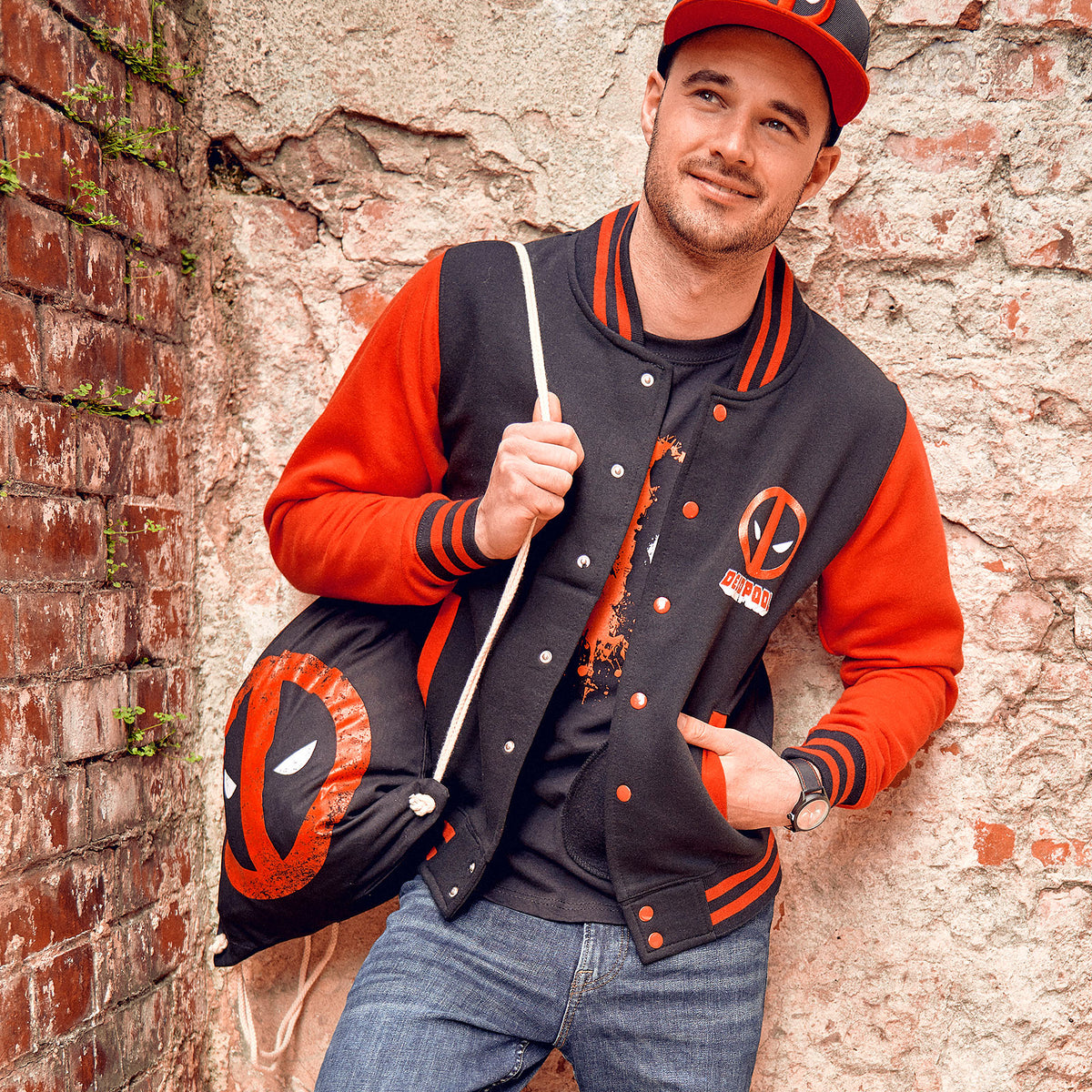 Image produit Deadpool - Sac de sport à logo noir