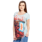 Image produit Deadpool - T-shirt fille Bang Loose Fit bleu