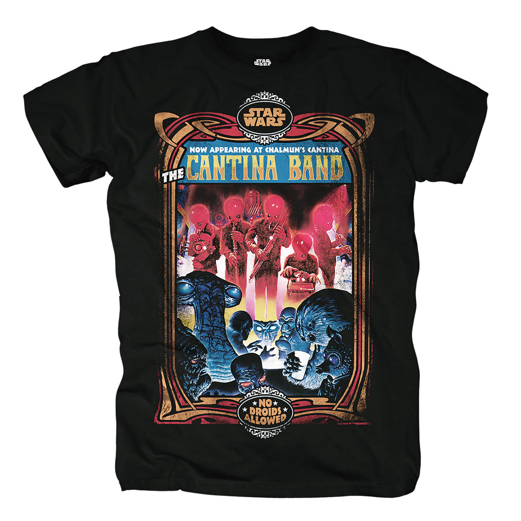 Produktbild Star Wars - Chalmuns Cantina Band T-Shirt schwarz