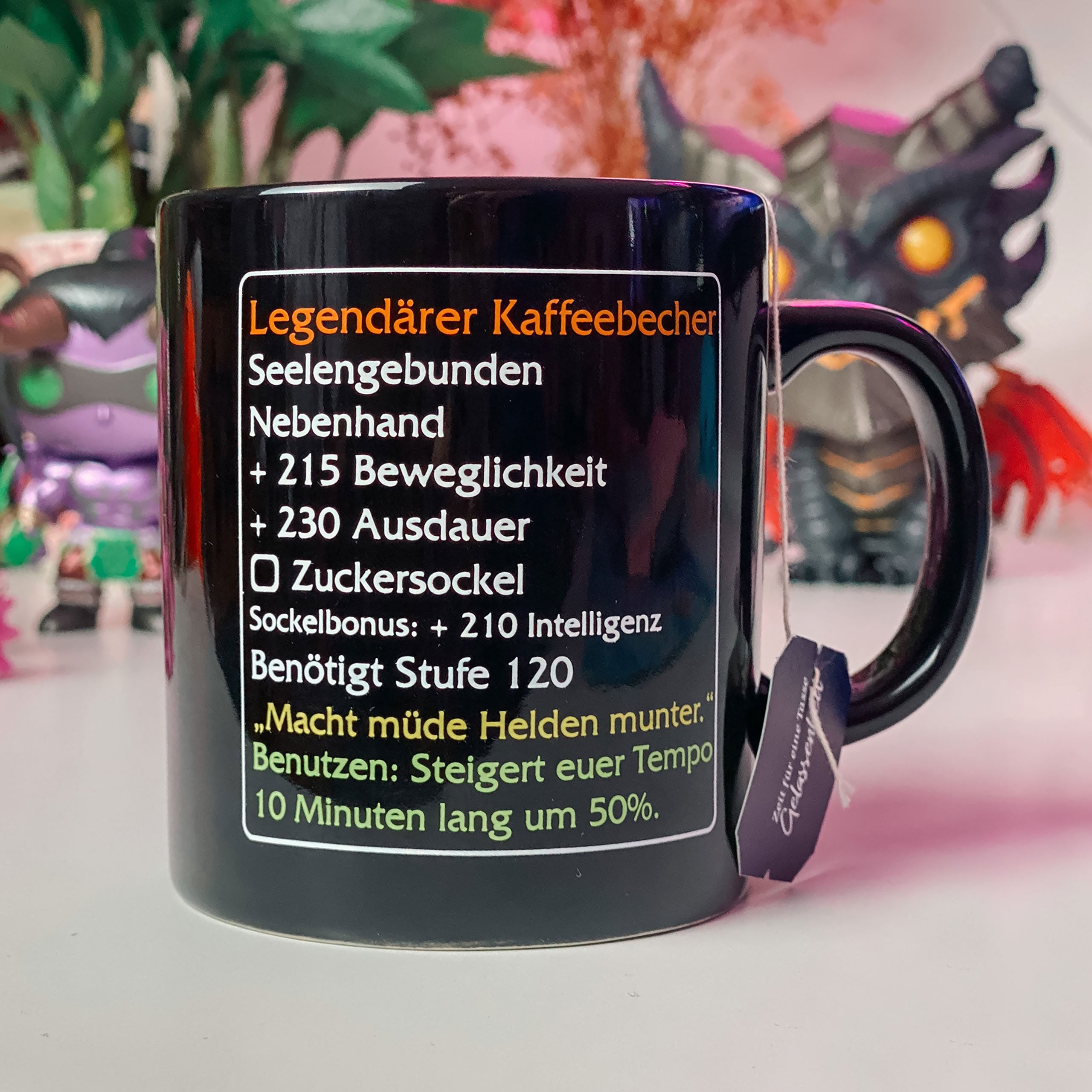 Product image Legendary Coffee Mug - MMO Item Fan Cup Level 120