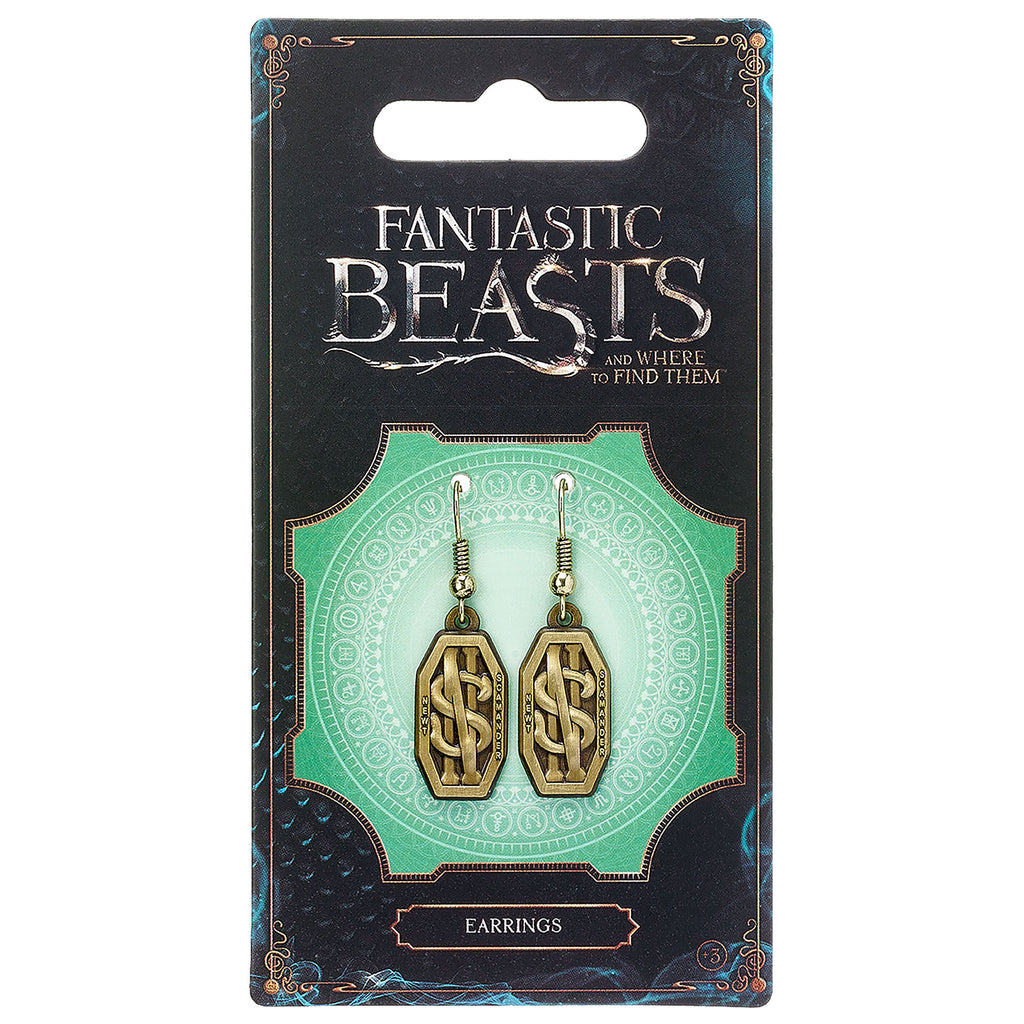 Immagine del prodotto Animali Fantastici - Orecchini con logo Scamander