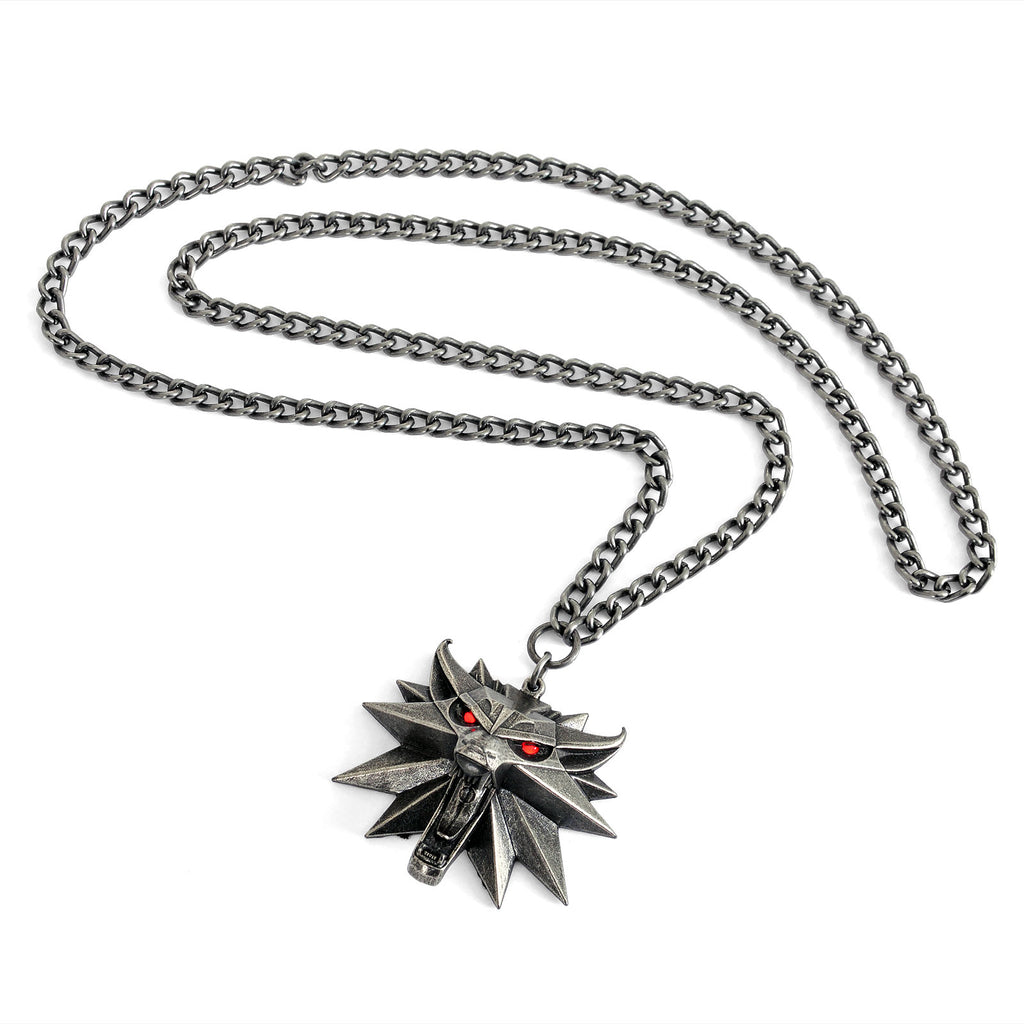 Produktbild Witcher - Wild Hunt Medaillon mit LED Augen