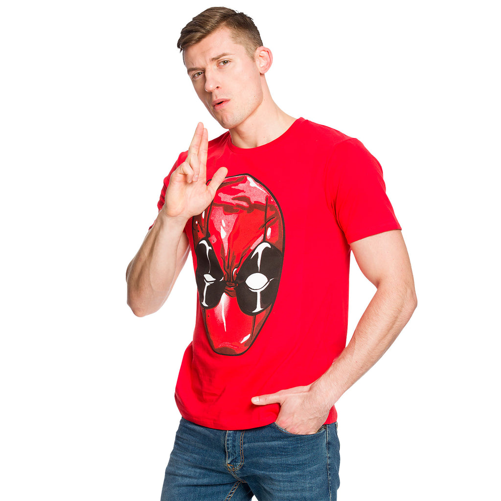 Immagine del prodotto Deadpool - T-shirt rossa con testa