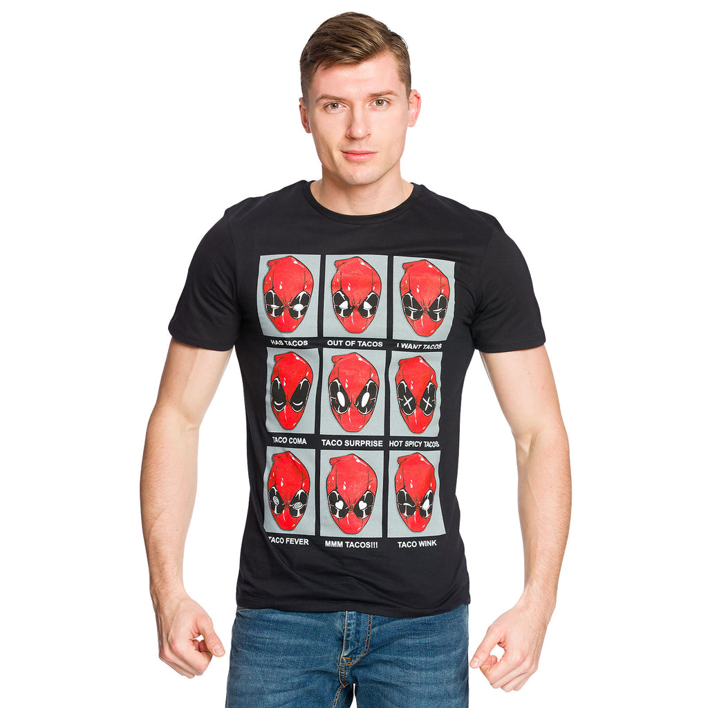 Immagine del prodotto Deadpool - T-shirt Emozioni nera