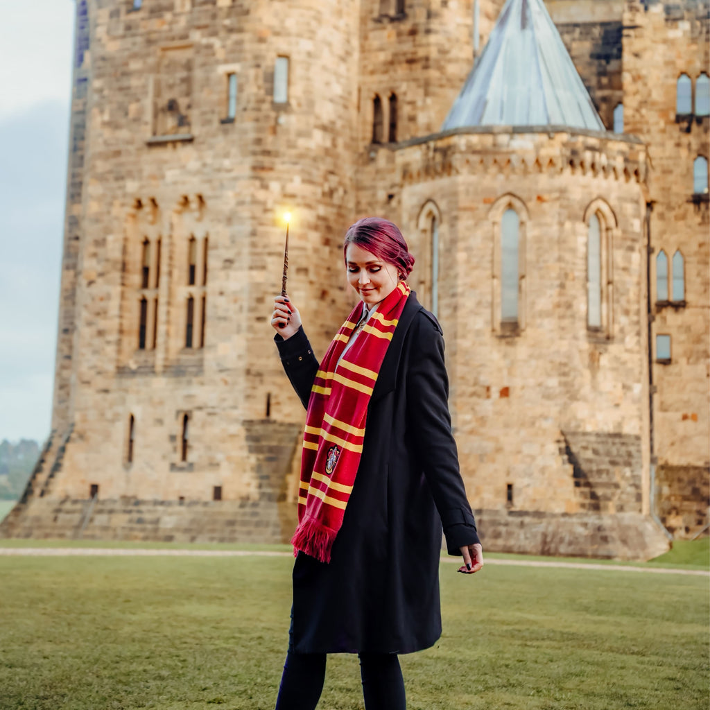 Image produit Harry Potter - Écharpe Gryffondor tricotée jaune-rouge