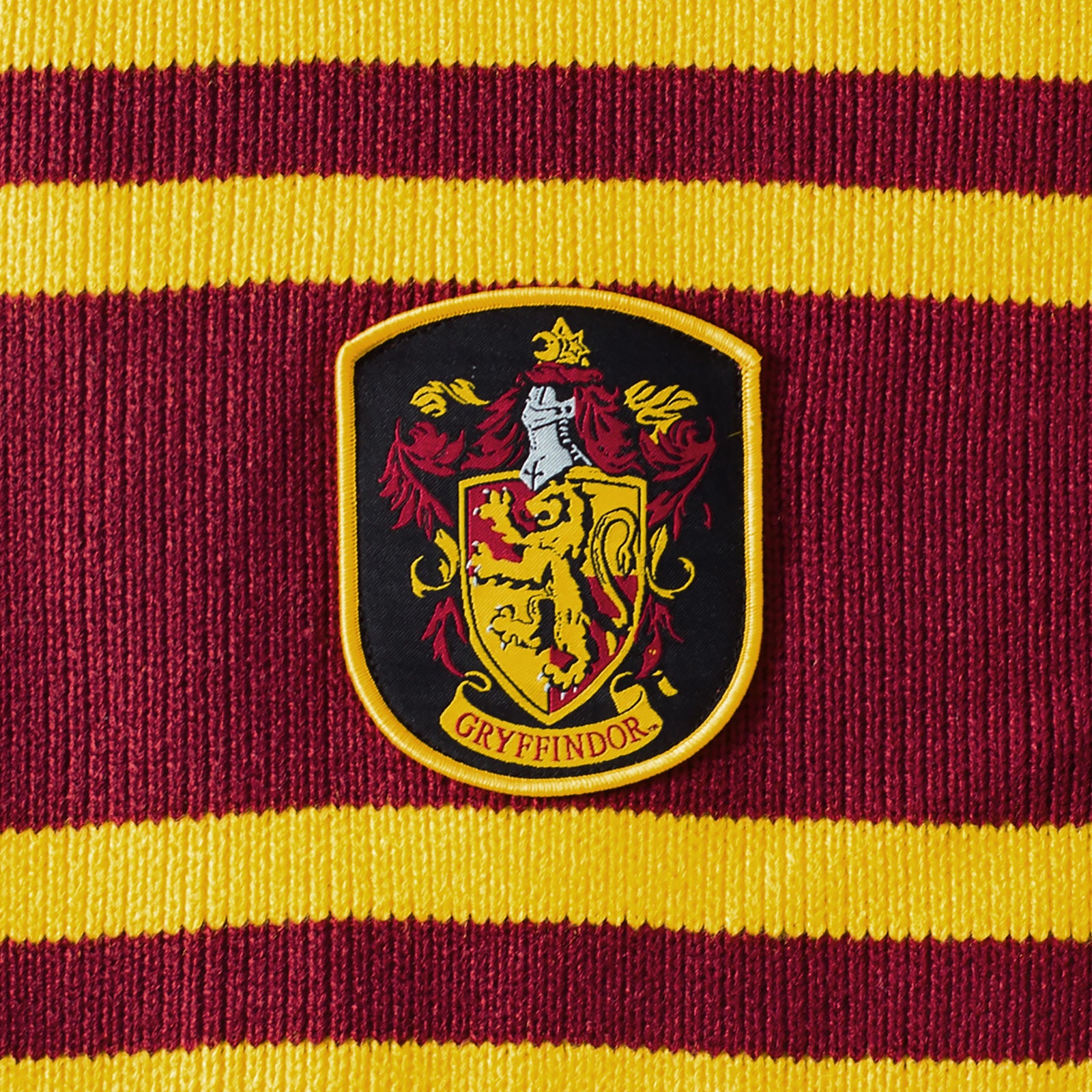 Image produit Harry Potter - Écharpe Gryffondor tricotée jaune-rouge