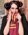 Image produit Harry Potter - Écharpe Gryffondor tricotée jaune-rouge