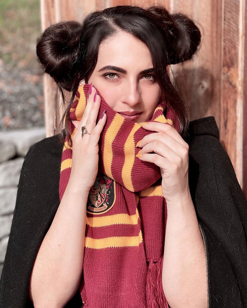 Produktbild Harry Potter - Gryffindor Strickschal gelb-rot