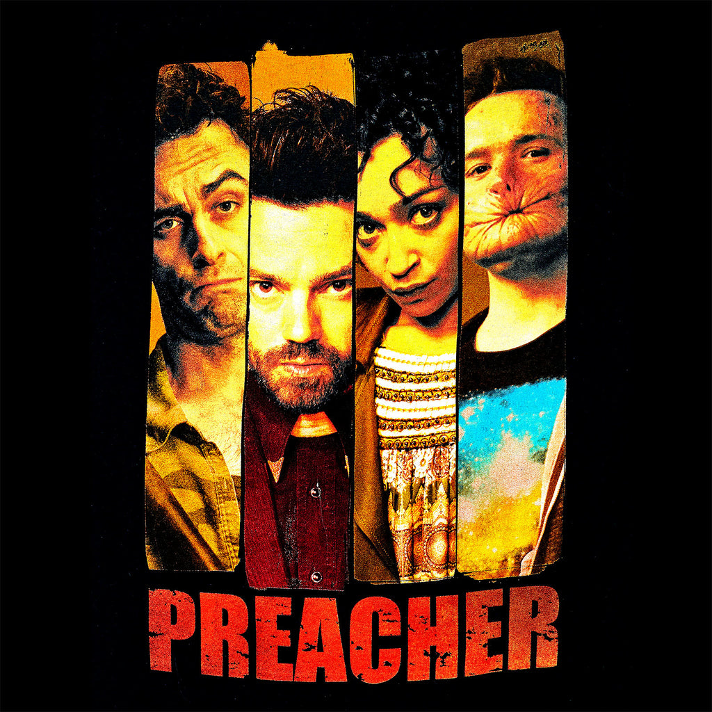 Image produit Preacher - T-shirt Characters noir