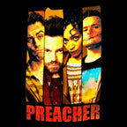 Image produit Preacher - T-shirt Characters noir