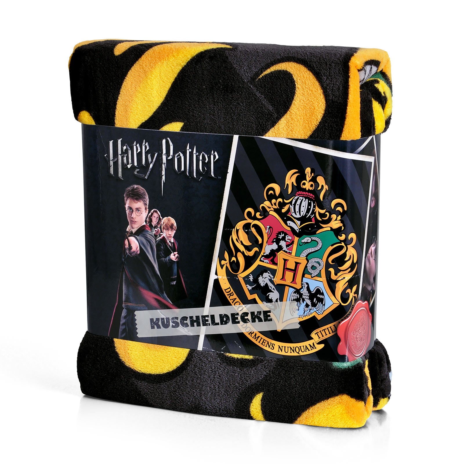 Image produit Harry Potter - Plaid en polaire avec blason de Poudlard