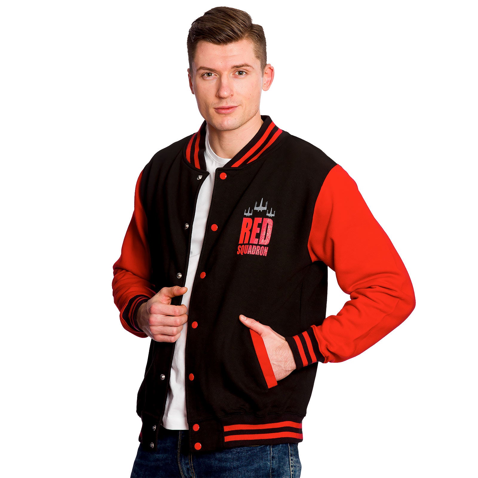 Image produit Veste de College Rogue One - Escadron Rouge Star Wars