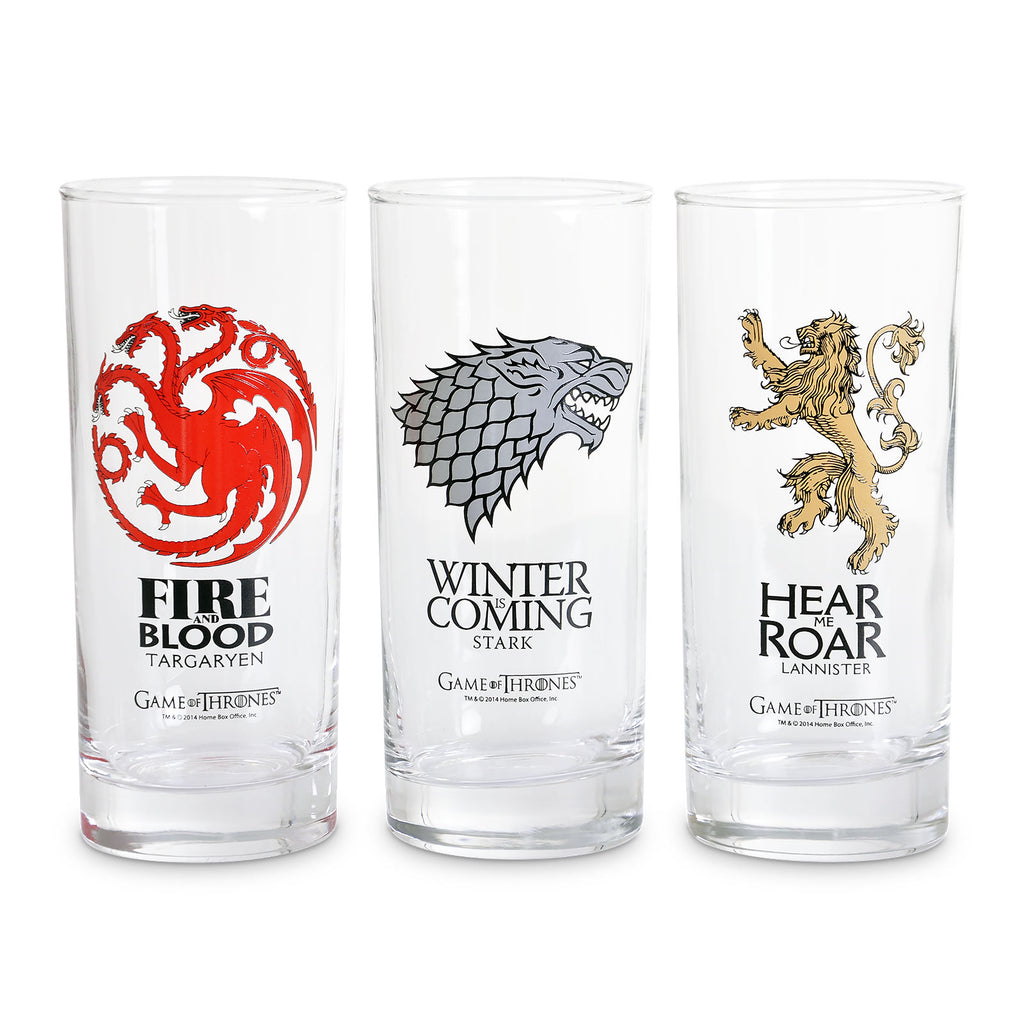 Immagine del prodotto Game of Thrones - Set di bicchieri con stemmi