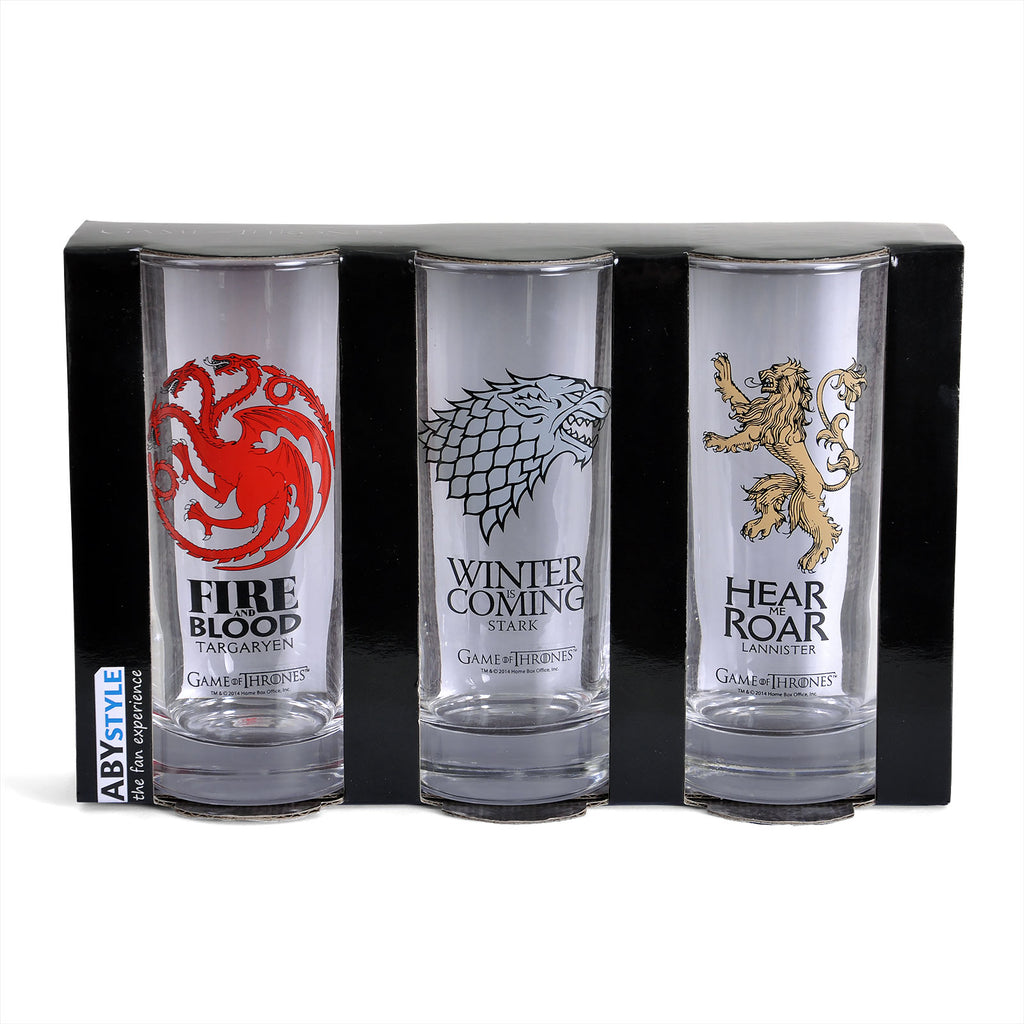 Immagine del prodotto Game of Thrones - Set di bicchieri con stemmi