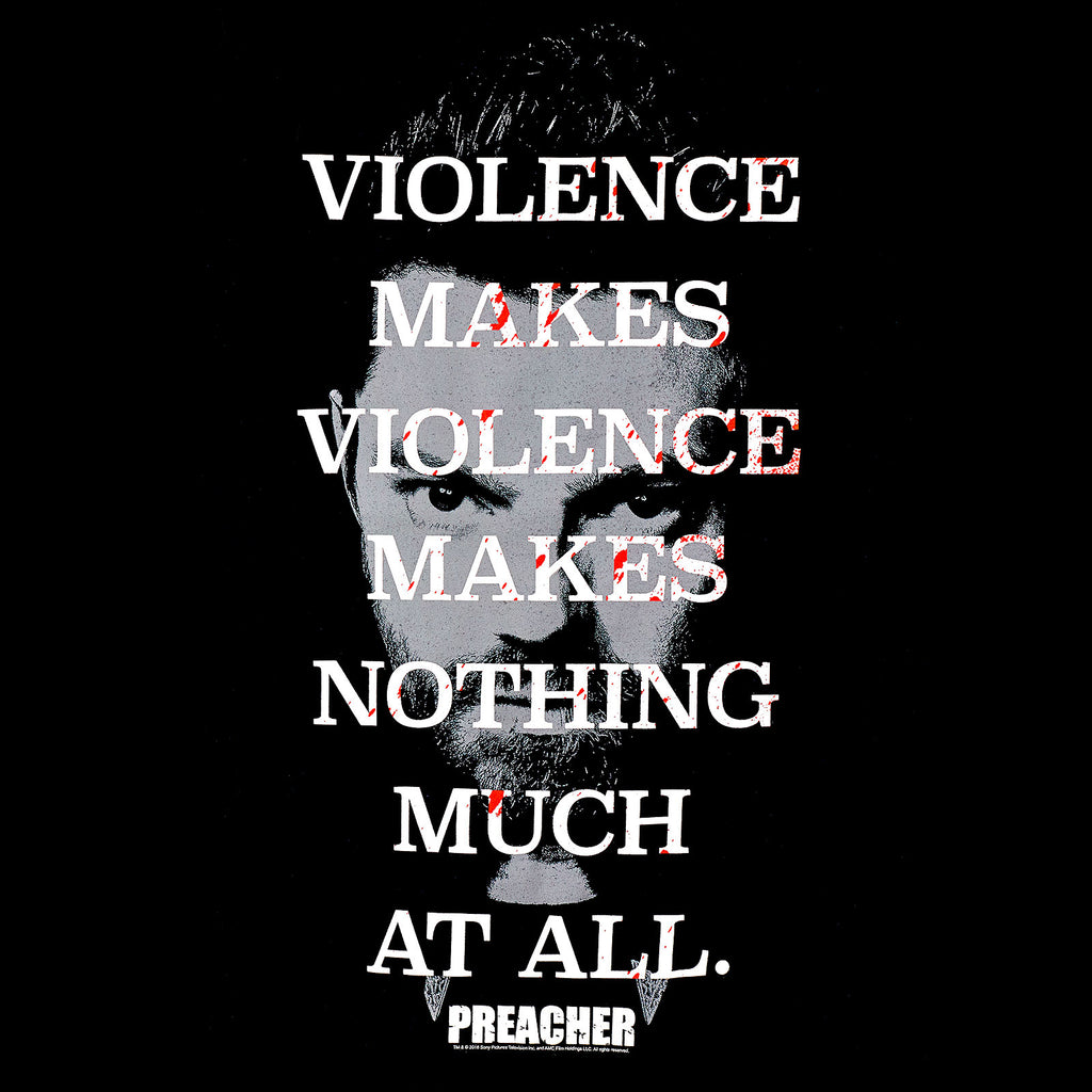 Product image Preacher - Violence Makes Violence T-Shirt Black