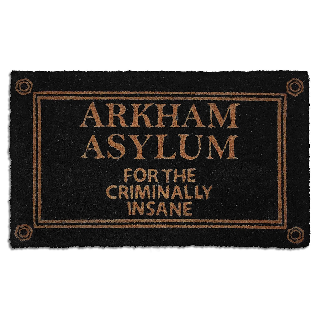 Produktbild Batman - Arkham Asylum Fußmatte schwarz