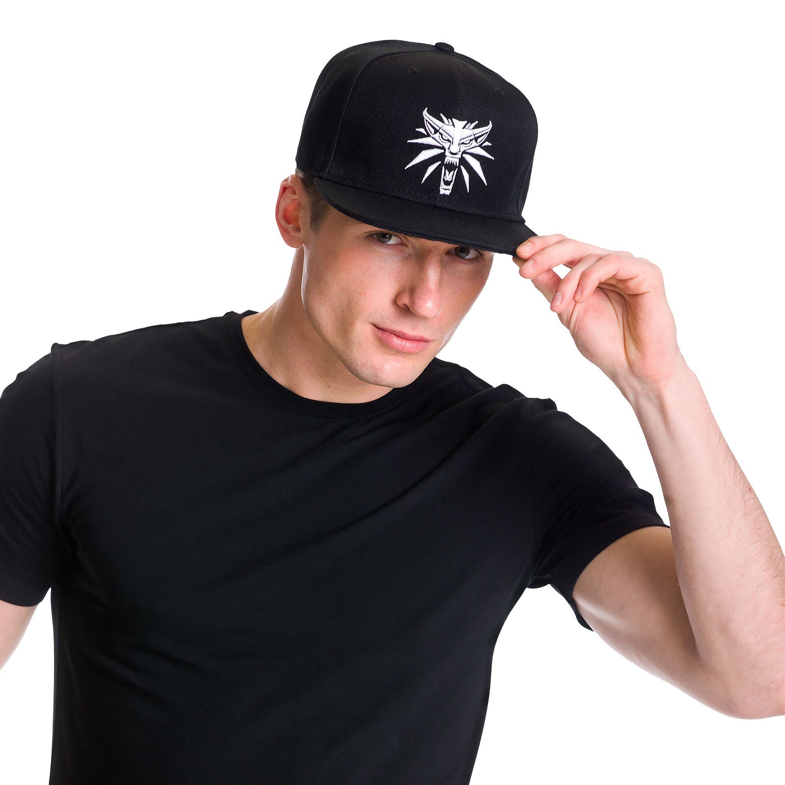 Immagine del prodotto Witcher - Cappellino Snapback con Medaglione del Lupo nero