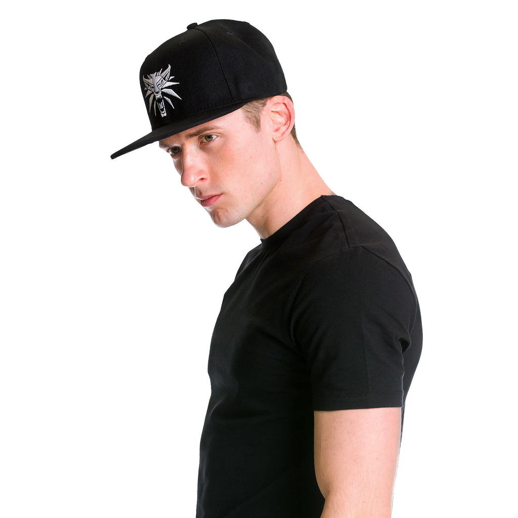 Immagine del prodotto Witcher - Cappellino Snapback con Medaglione del Lupo nero