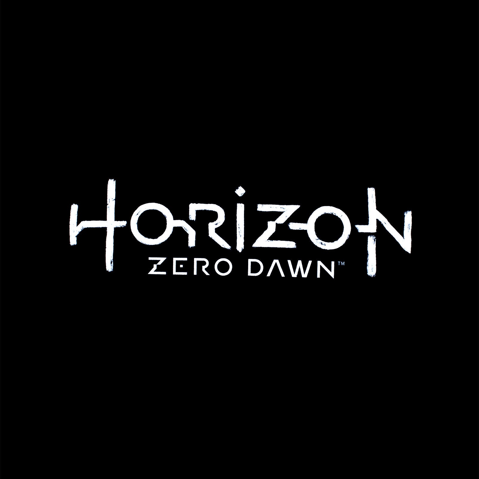 Image produit Horizon Zero Dawn - T-shirt logo noir