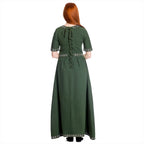 Produktbild Mittelalter Kleid Ennlin mit Kurzarm grün