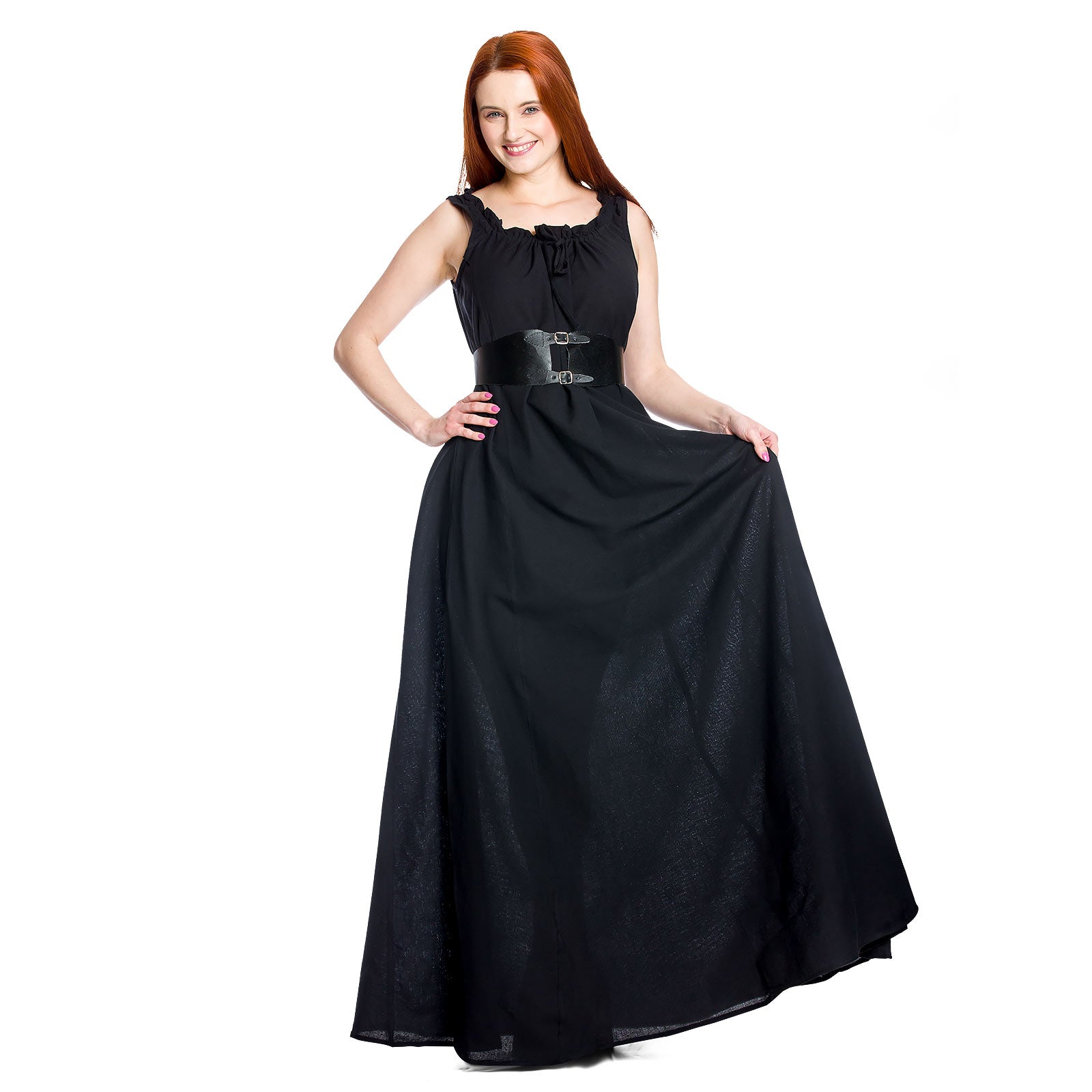 Produktbild Mittelalter Überkleid Ella schwarz