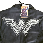 Image produit Wonder Woman - Veste en cuir logo gris