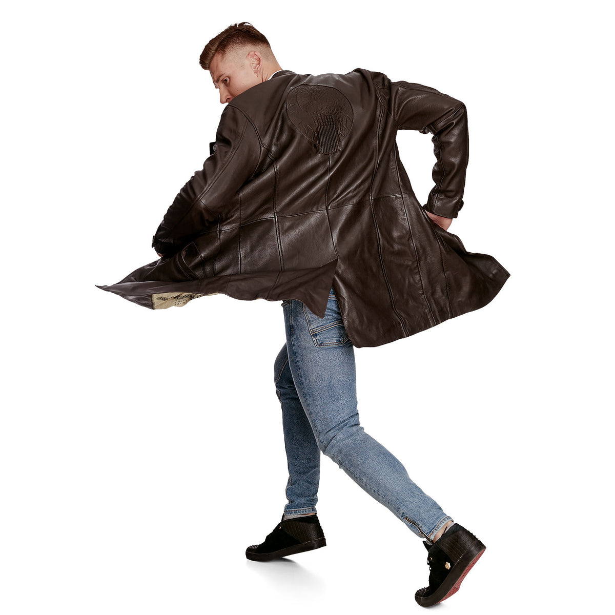 Product image MACUSA Leather Coat Brown - Fantastic Beasts