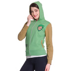 Immagine del prodotto Guardiani della Galassia - Felpa con cappuccio Groot donna verde